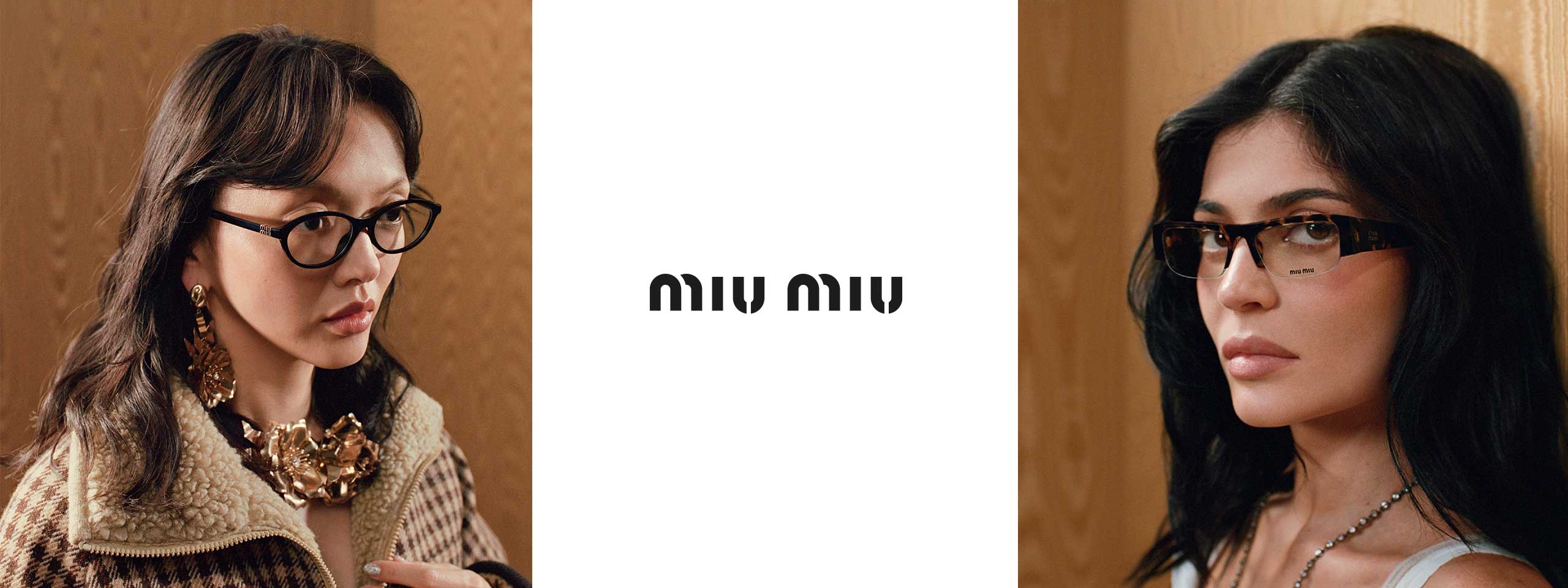 Miu Miu: Zwei Frauen mit Brille