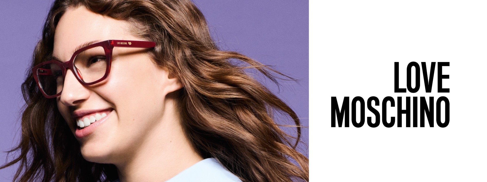 Love Moschino: Frau mit Brille