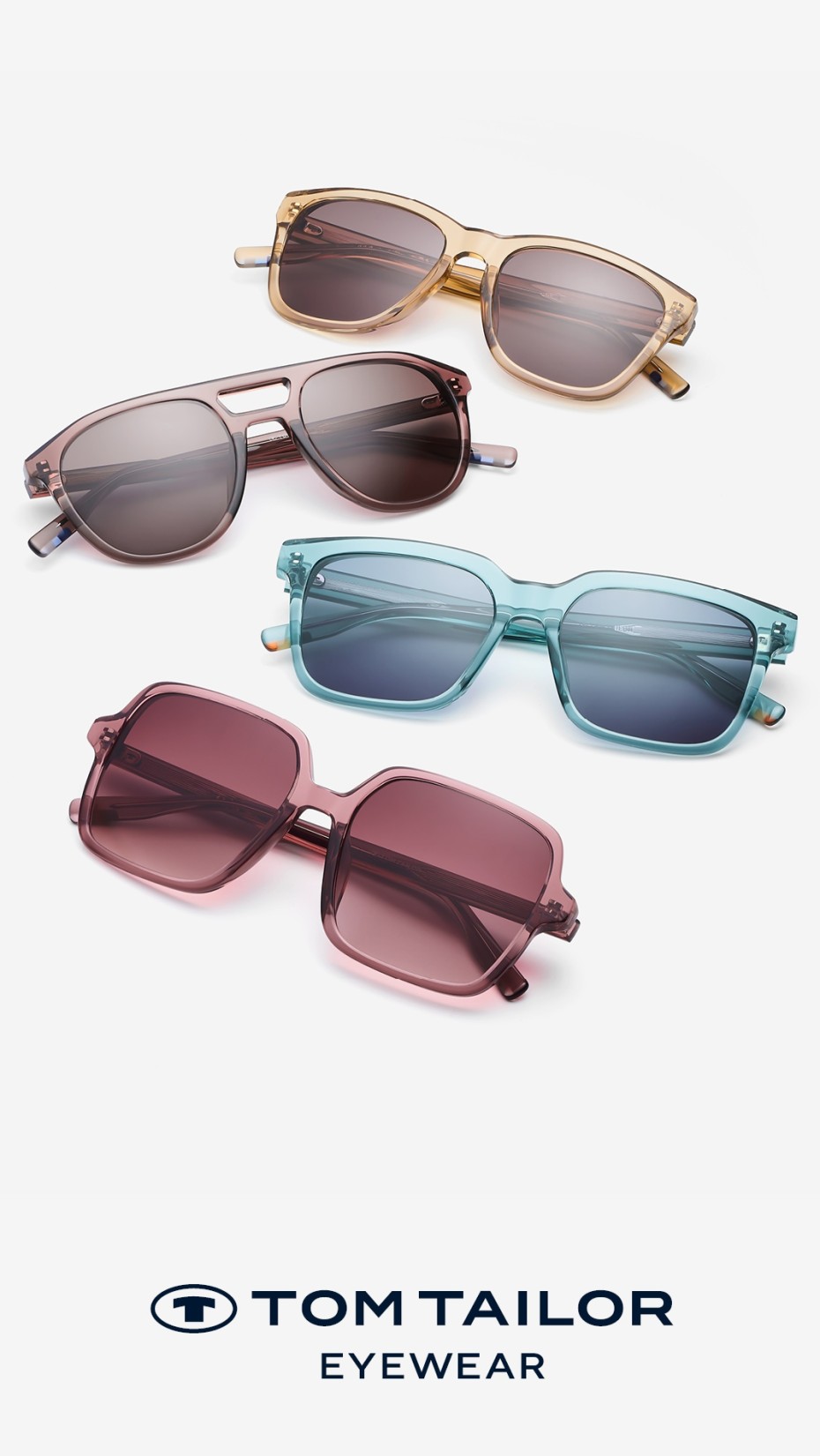 Tom Tailor: Vier Sonnenbrillen